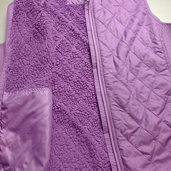 L.L Bean Women Full ZIp Up Fleece Outdoor Layer Vest - Picture 3 of 7